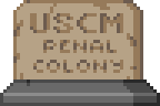 USCM Penal Colony Sign.png